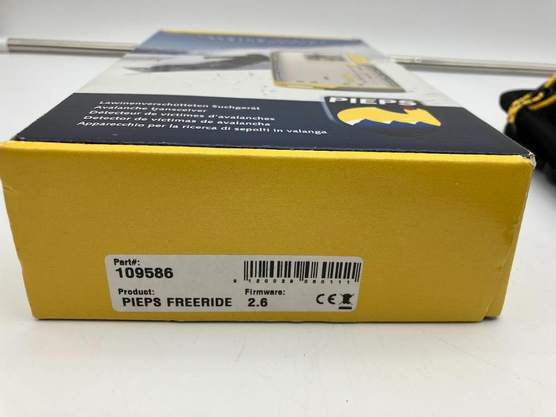 美品　動作品　PIEPS フリーライド ビーコン　トランシーバー　アバランチ4