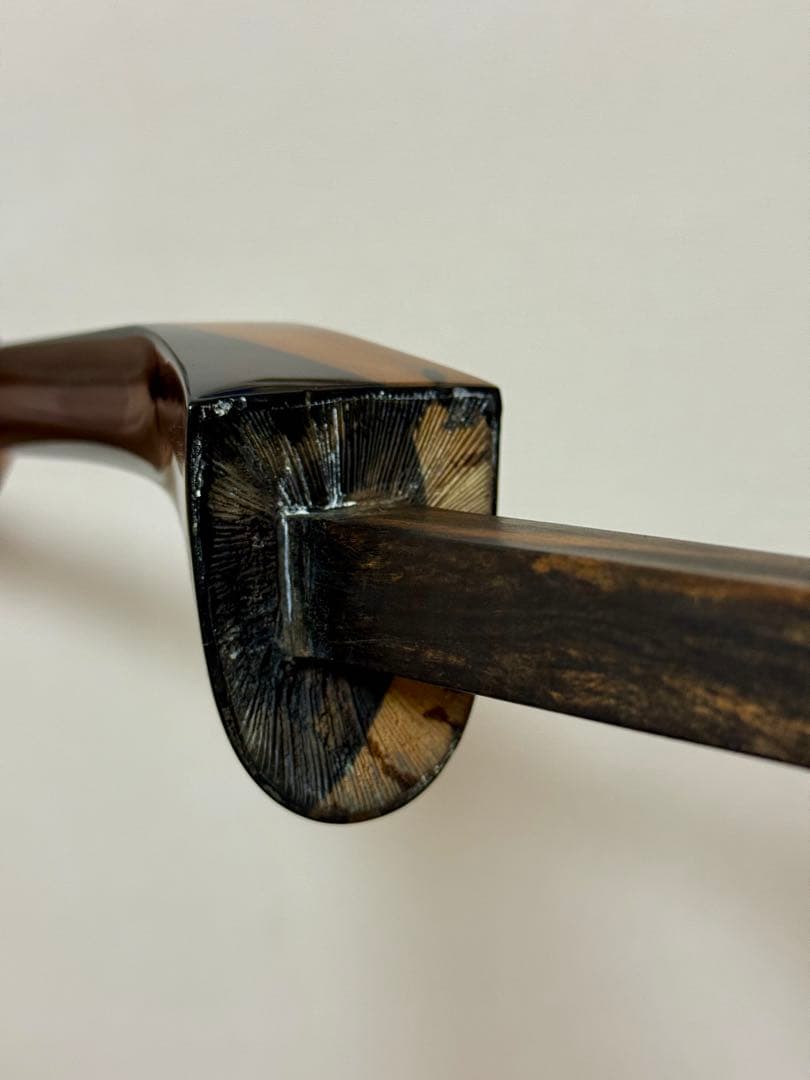 バ*ナ様 沖縄三線　【希少材八重山黒木】真壁型　糸洲作