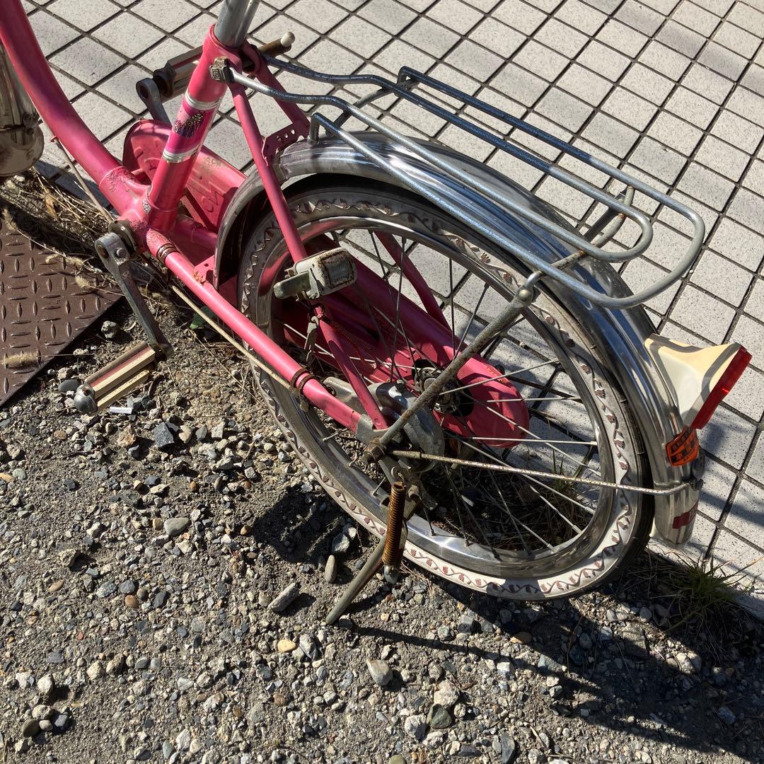 ビンテージ ブリヂストン アグネスチャン 幼児用自転車 アグネスドレミ 当時物