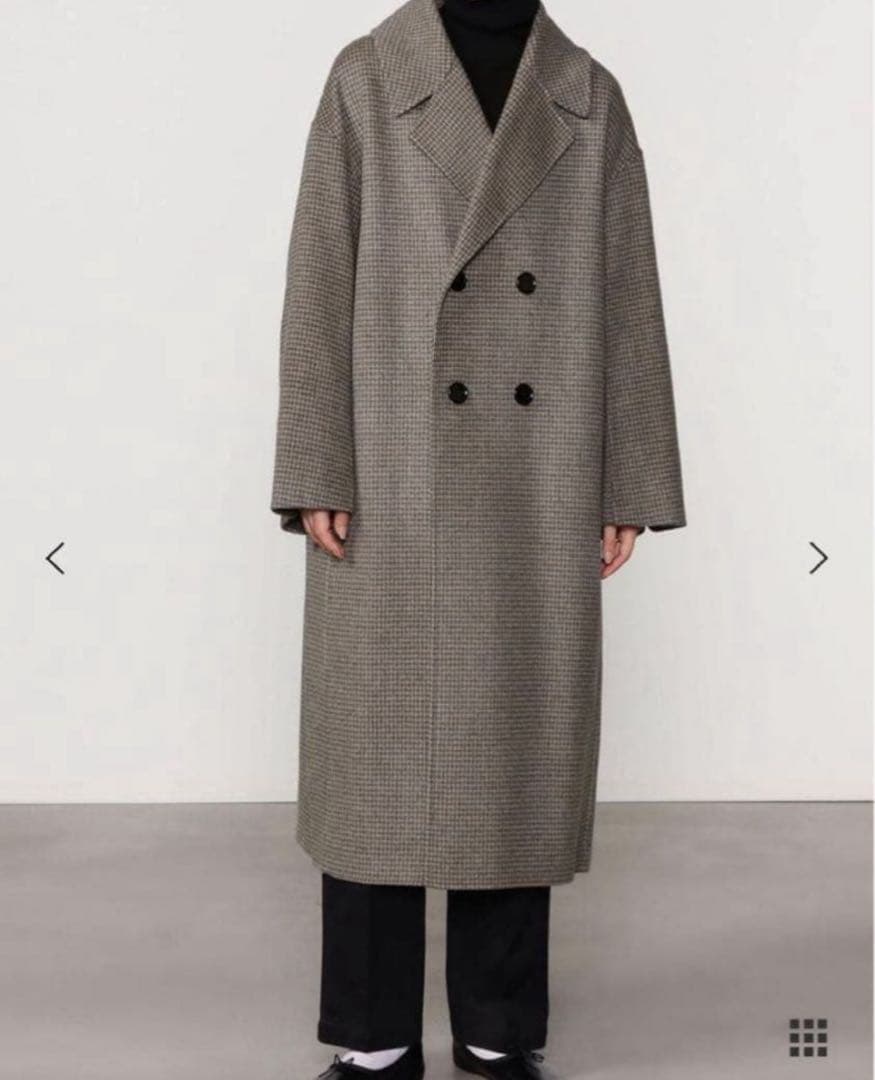 LE GLAZIK | ウール ダブルブレストコート