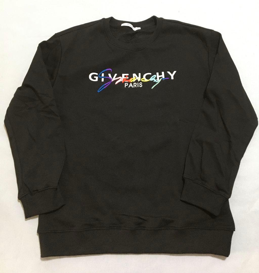 GIVENCHY ロゴ入り トレーナーブラック