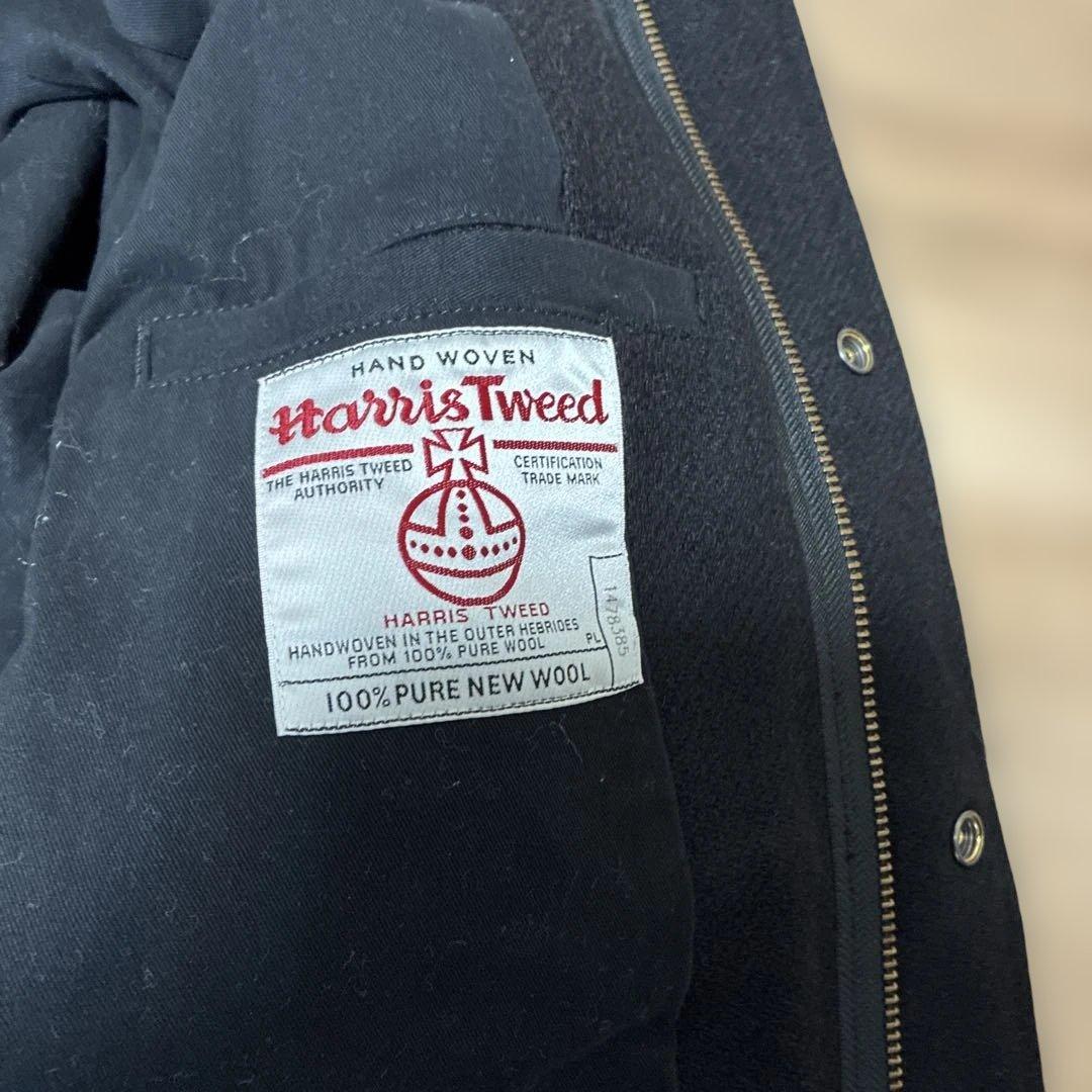 シュプリームsupremeハリスツィードWoolFishtailParka