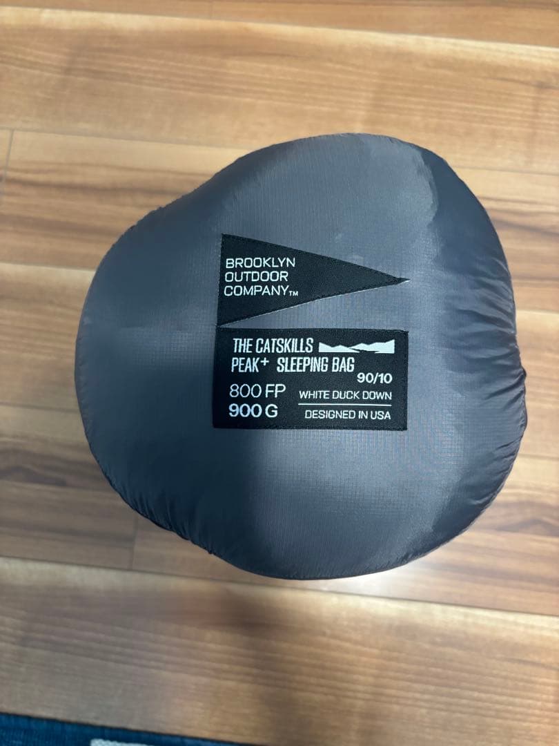 BROOKLYN OUTDOOR COMPANY シュラフ 800FP 900G