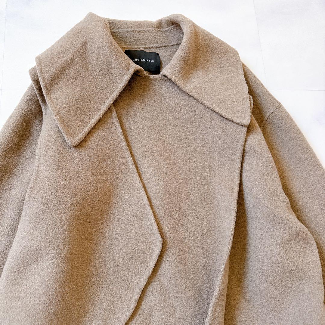 LavishGateラビッシュゲート ウールリバーコート ロングコート