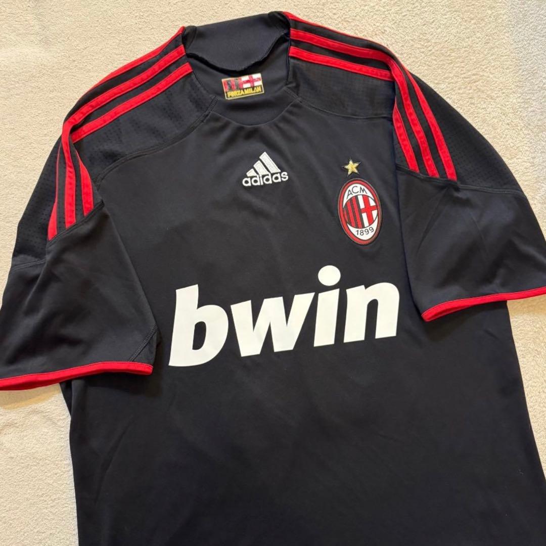【ほぼ新品】ロナウジーニョ 09/10 ACミラン ユニフォーム 3rd