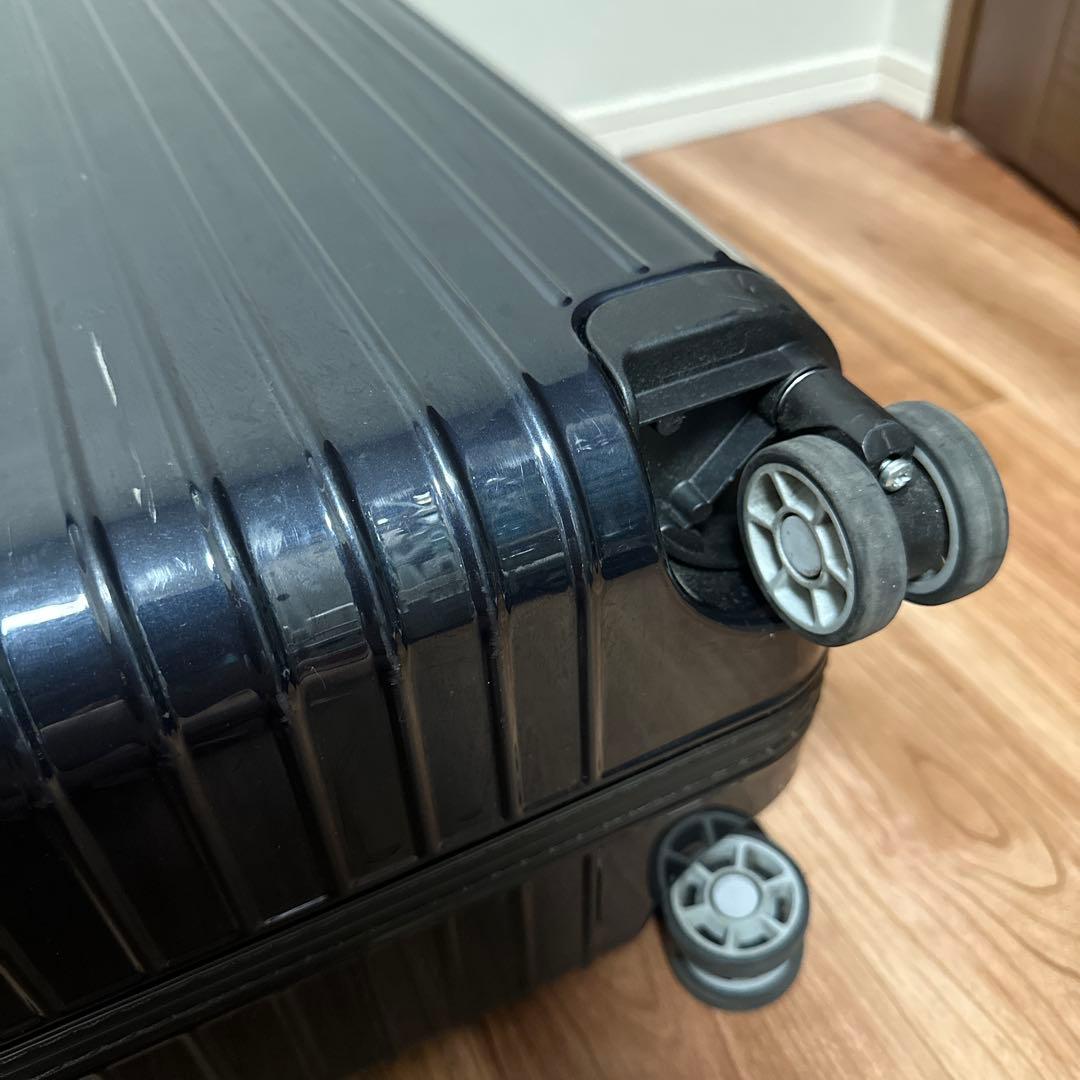 国内正規品 保証書付 リモワ RIMOWA サルサエアー　4輪 65L 紺 林五