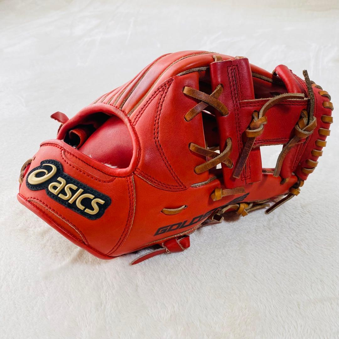 aアシックス ゴールドステージ 内野 オールラウンドグラブ 一般軟式 天然皮革