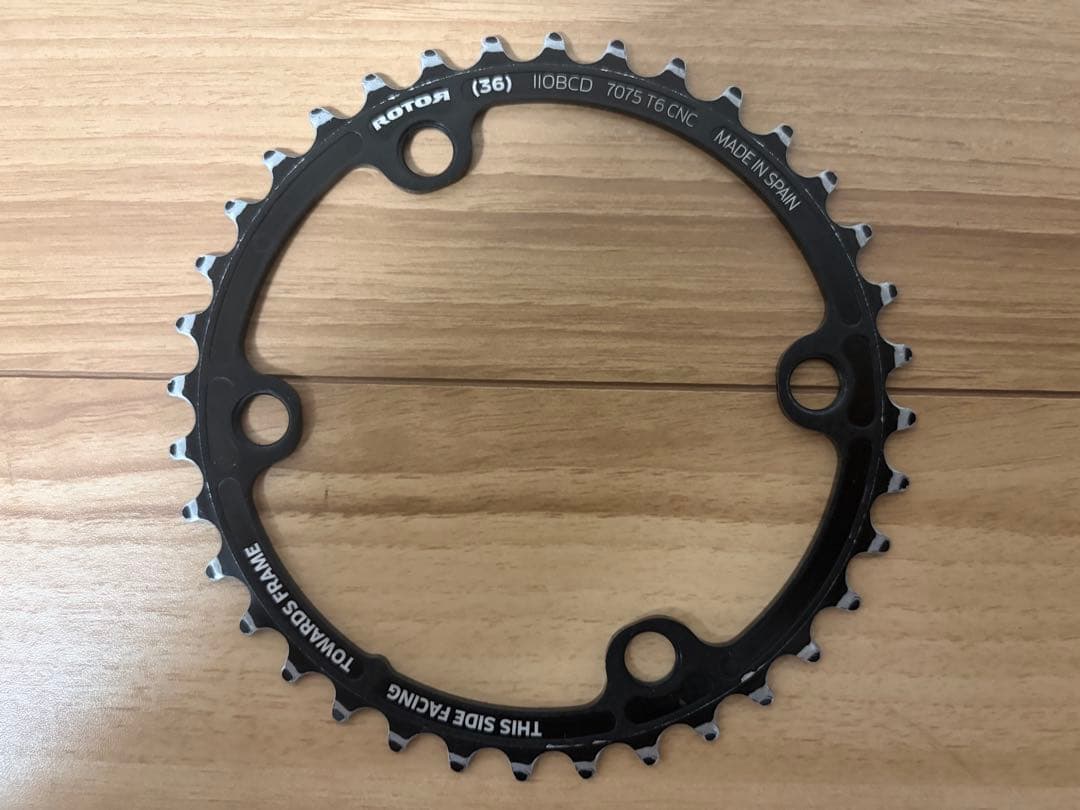 パーツ Rotor Round Rings 110mm 4-Hole 52T / 36T