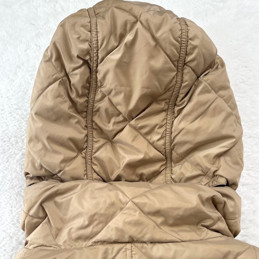 【美品】MaxMara Weekend キルティング ダウンコート フード