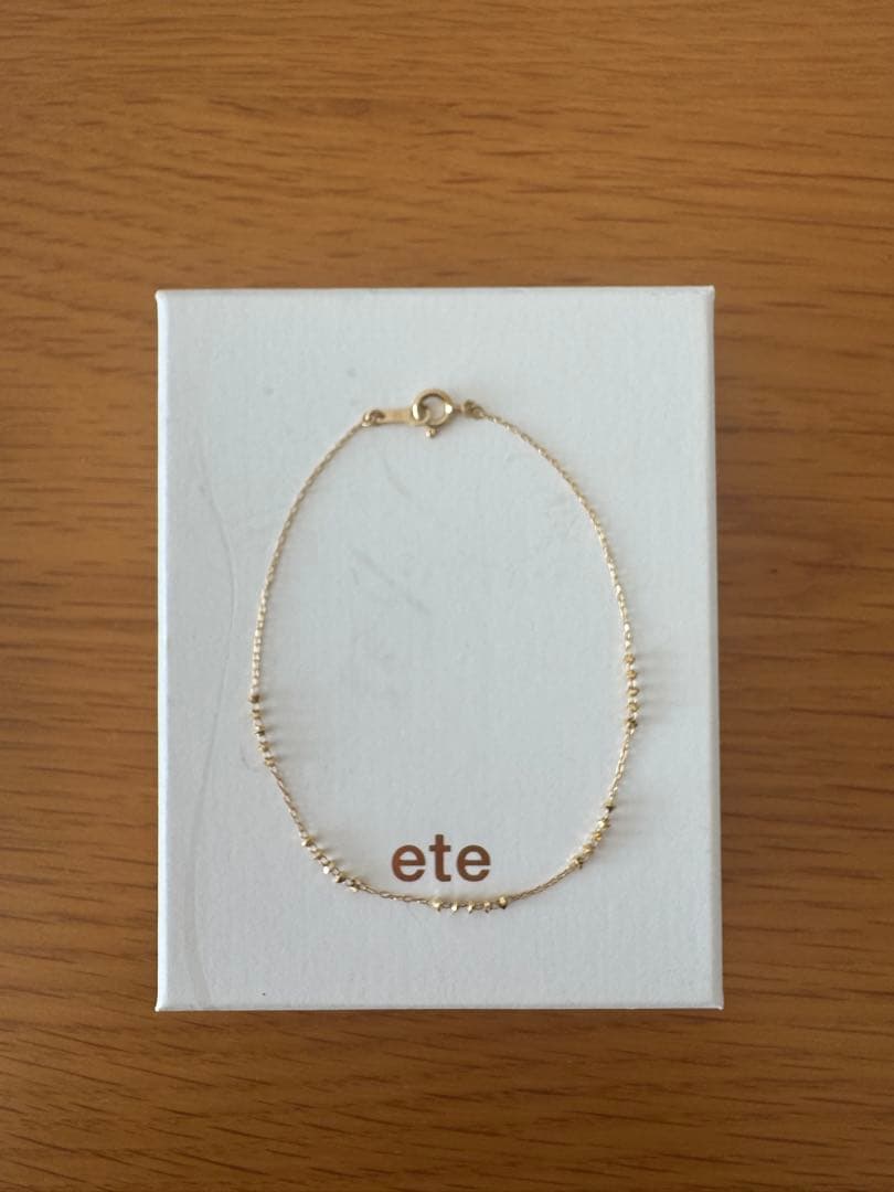 ⭐︎moco様専用⭐︎ete K18YG e_Grain ブレスレット（旧モデル
