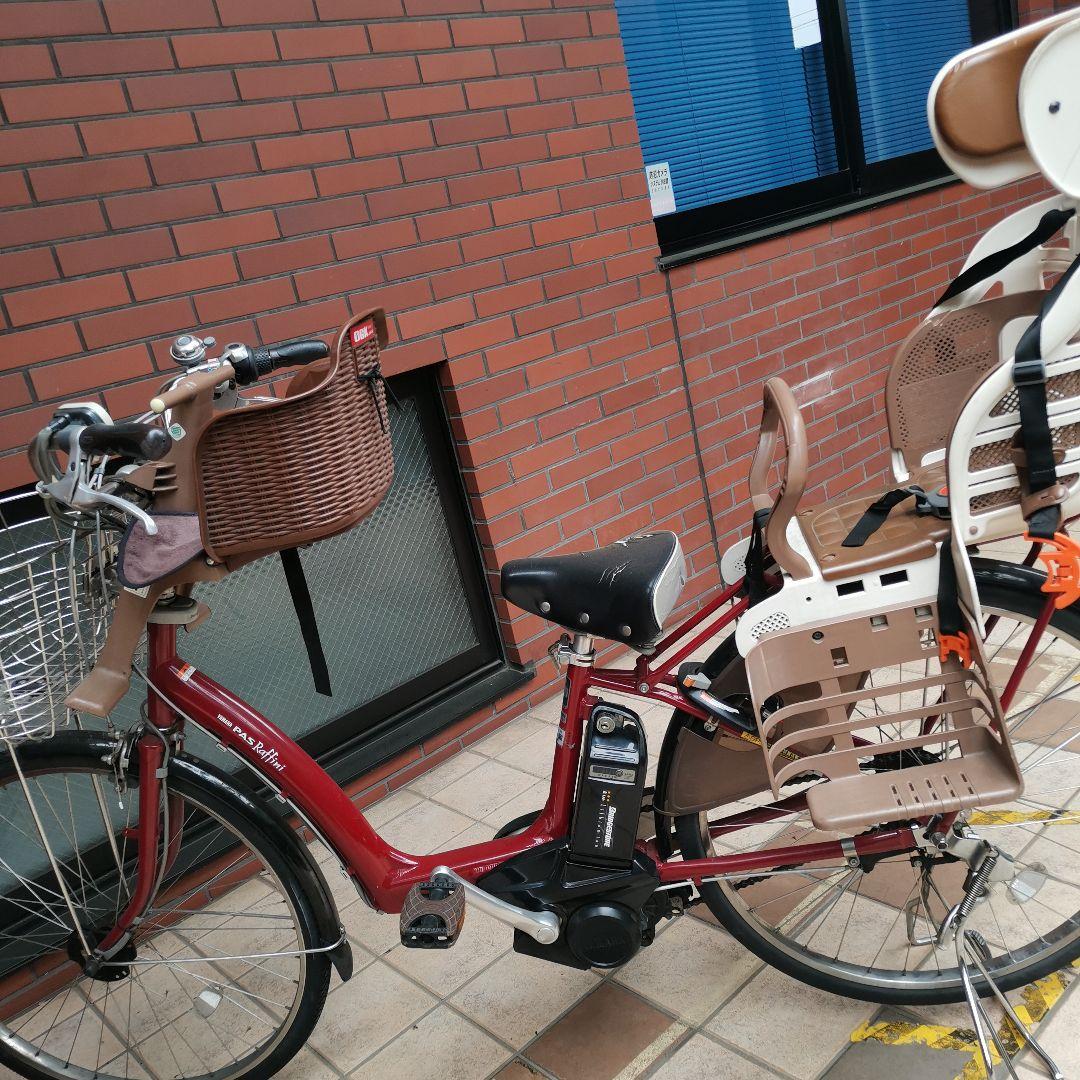【東京引取希望】中古　電動自転車　前後子乗せ　PAS Raffini