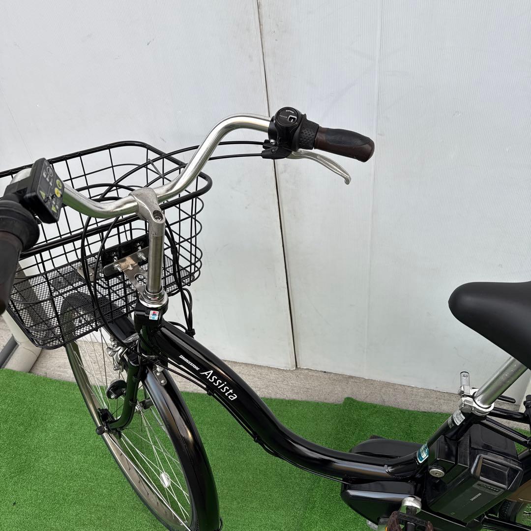 ブリヂストン 電動アシスト自転車26インチ 12.3Ah ブラック