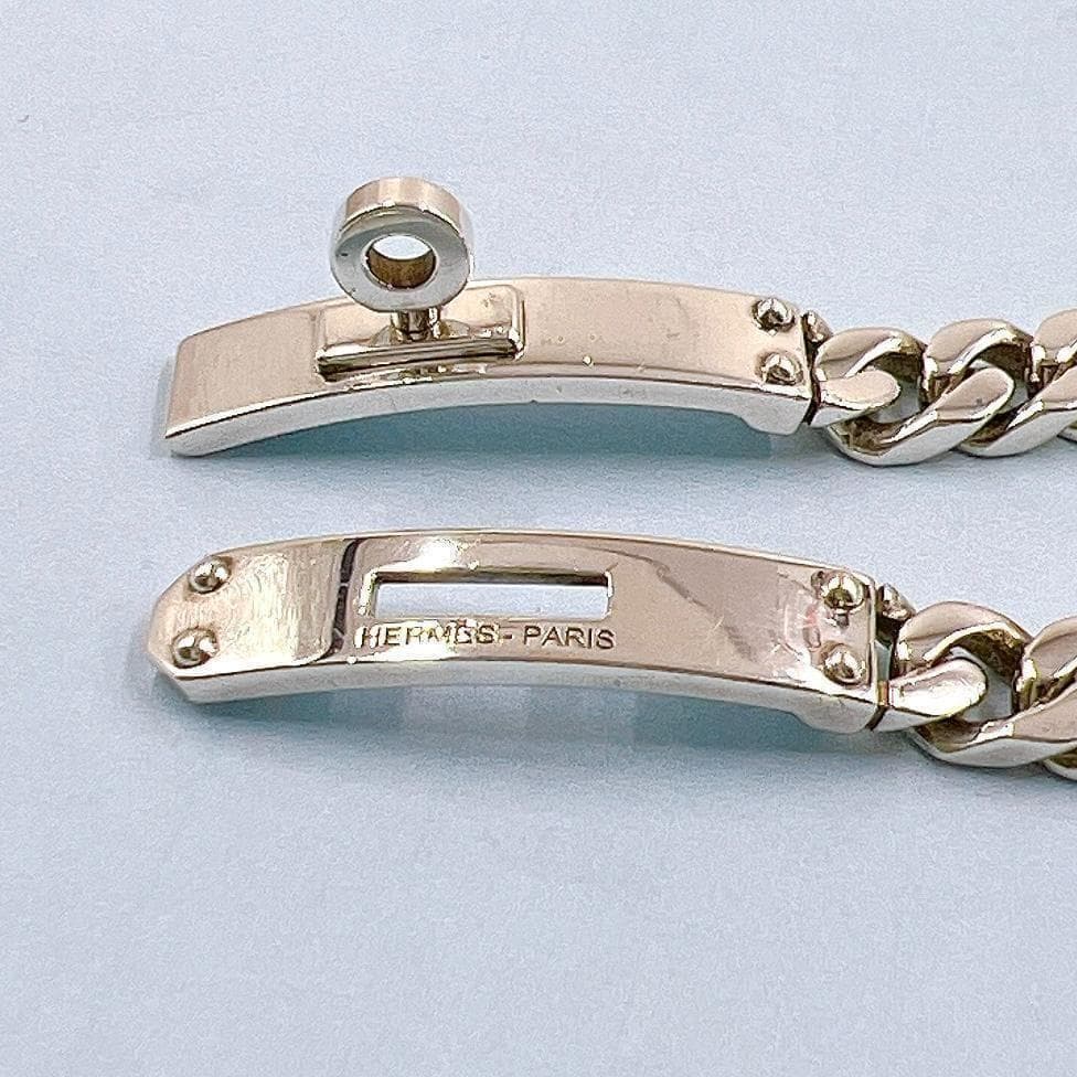 エルメス ブレスレット ケリーグルメット サイズ：SH 925 シルバー