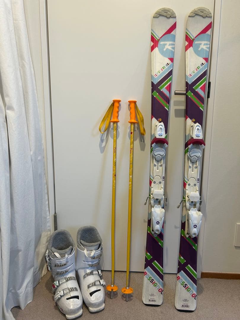 ROSSIGNOL アルペンスキーセット中古品 Rossignol ZX 3D Carbon 165cm