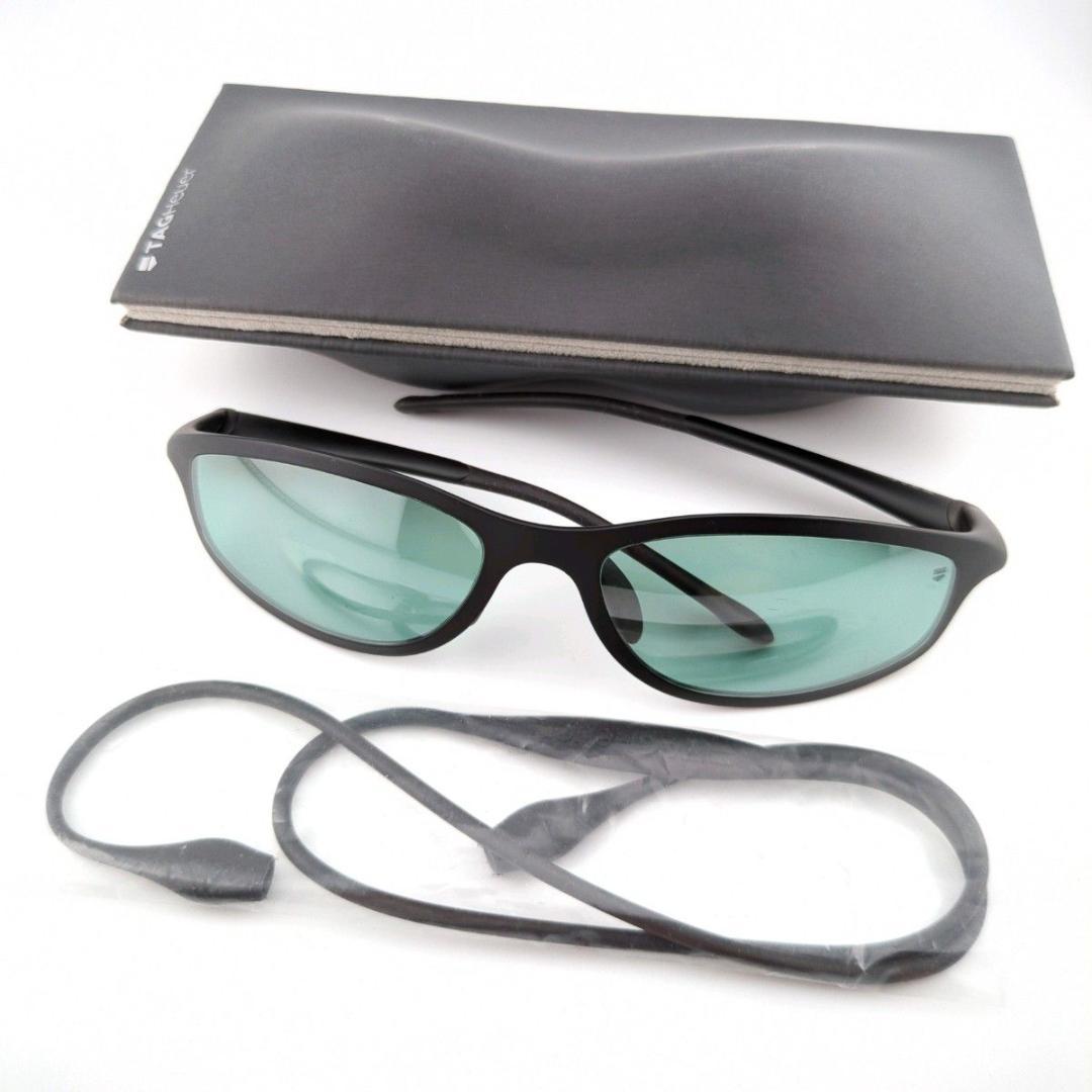 TAG Heuer タグホイヤー サングラス ブラック グリーンレンズ ケース付