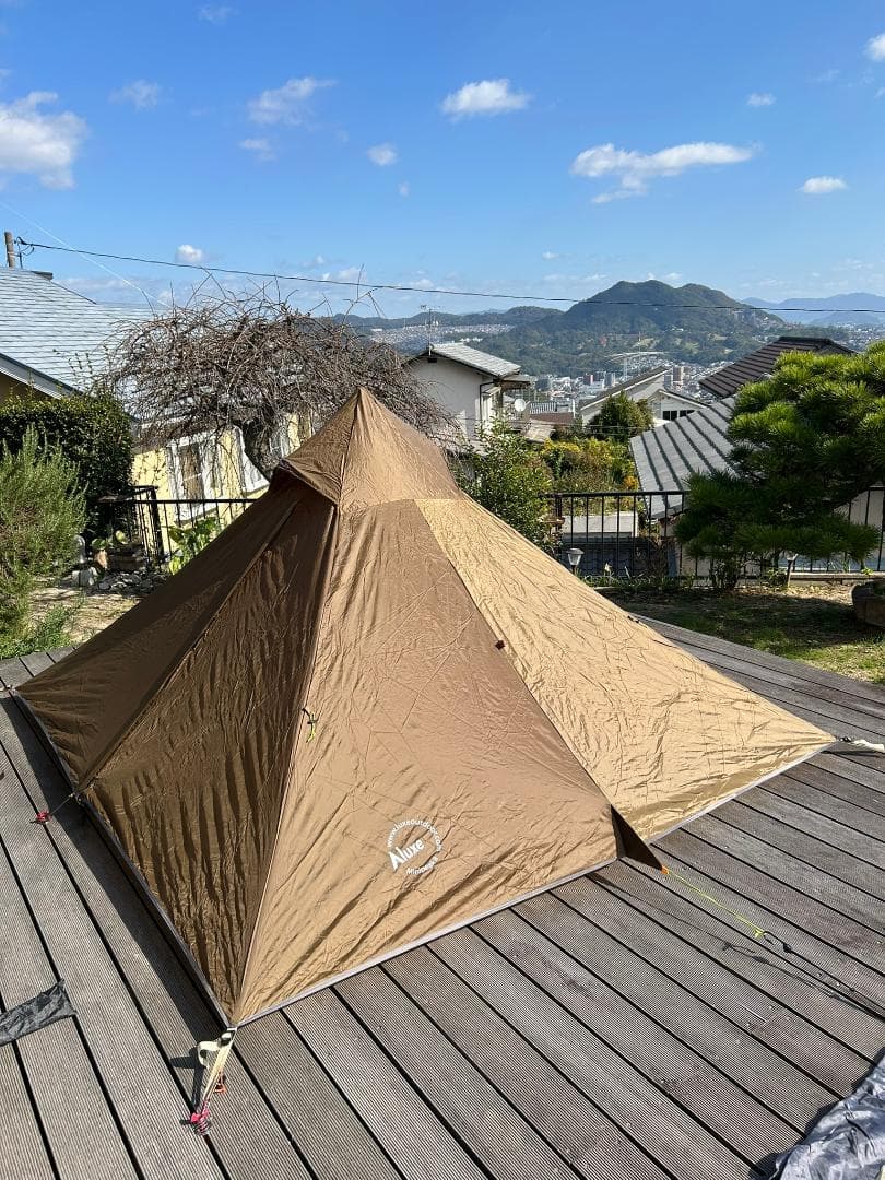 Luxe outdoor MiniPeak II ワンポール難燃テント
