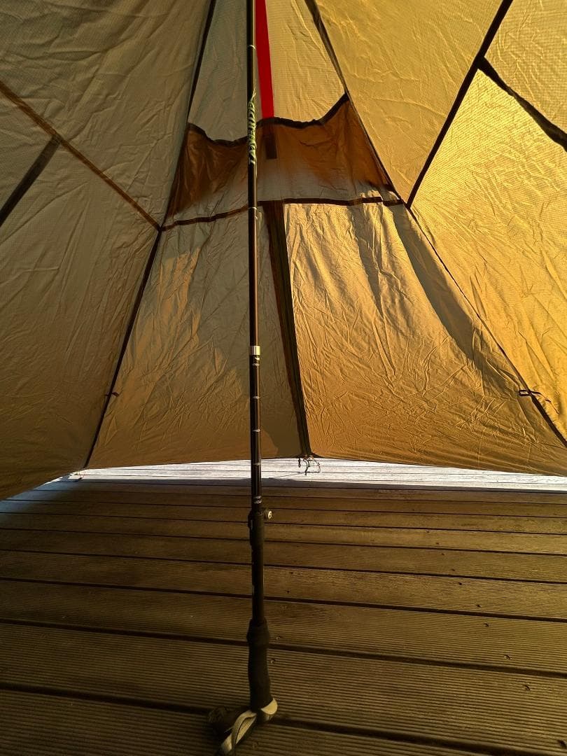 Luxe outdoor MiniPeak II ワンポール難燃テント