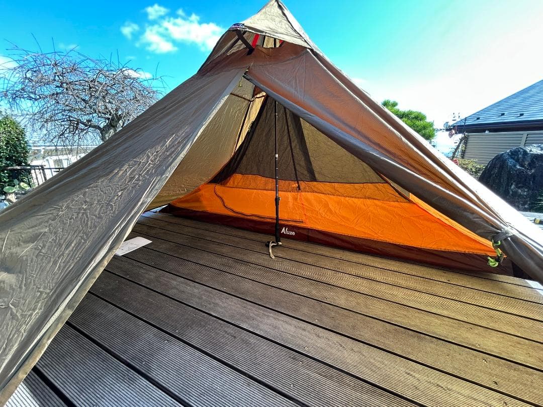 Luxe outdoor MiniPeak II ワンポール難燃テント