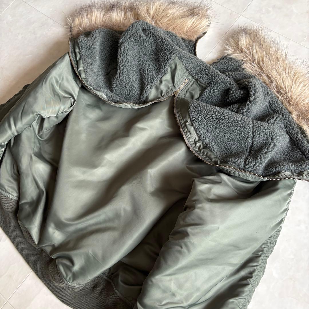 THE STANDARD TYPE N2B フライトジャケット カーキ M