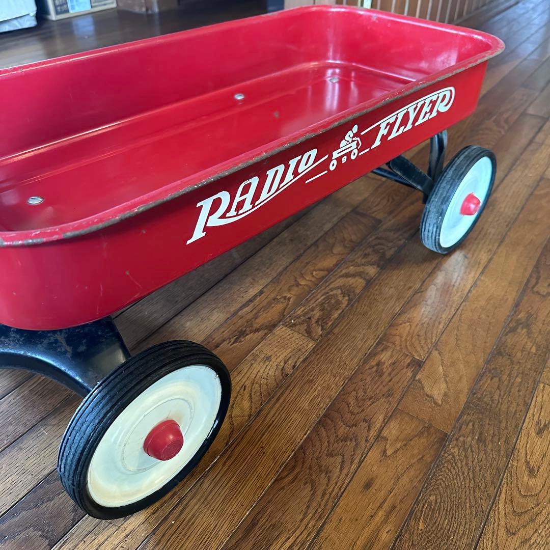 ラジオフライヤー クラシック レッド ワゴン 当時物 ＃9 希少モデル