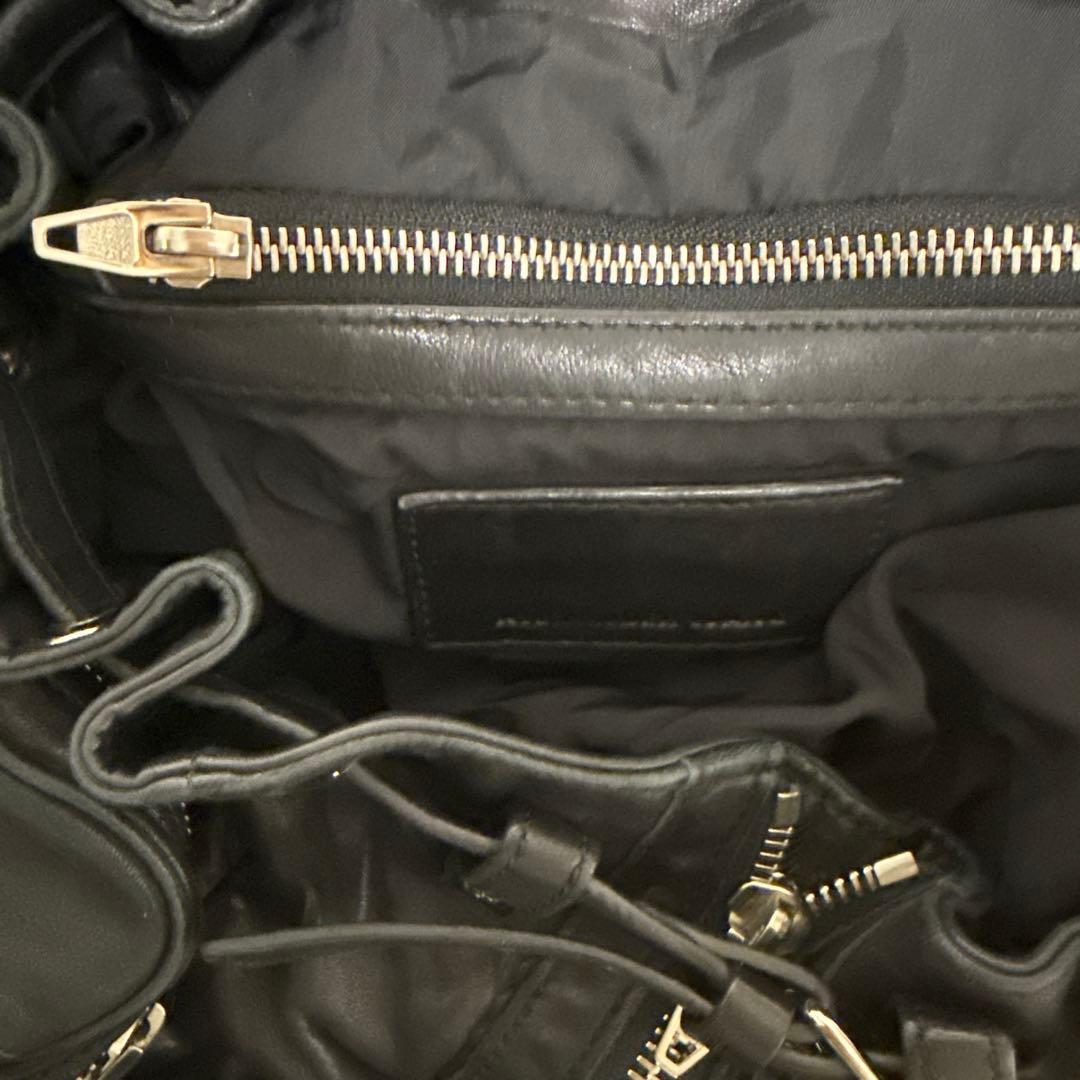 ALEXANDER WANG リュック 3WAYバックパック ブラックレザー