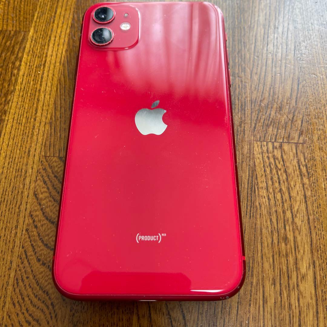 Apple iPhone 11 (PRODUCT)RED 本体 ジャンク品 スマートフォン・携帯電話