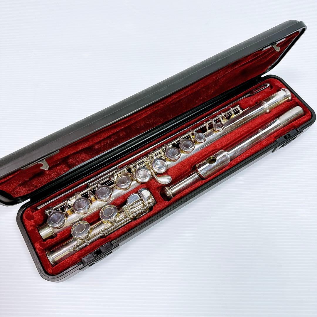 ヤマハ フルート YFL-211S Eメカ 銀メッキ ハードケース ソフトケース