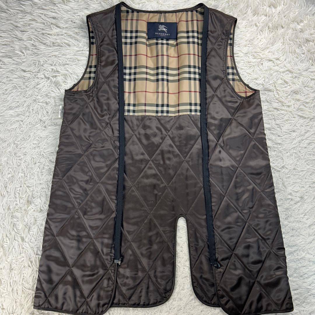 バーバリーロンドン　ステンカラーコート　ライナー　メガチェック　M