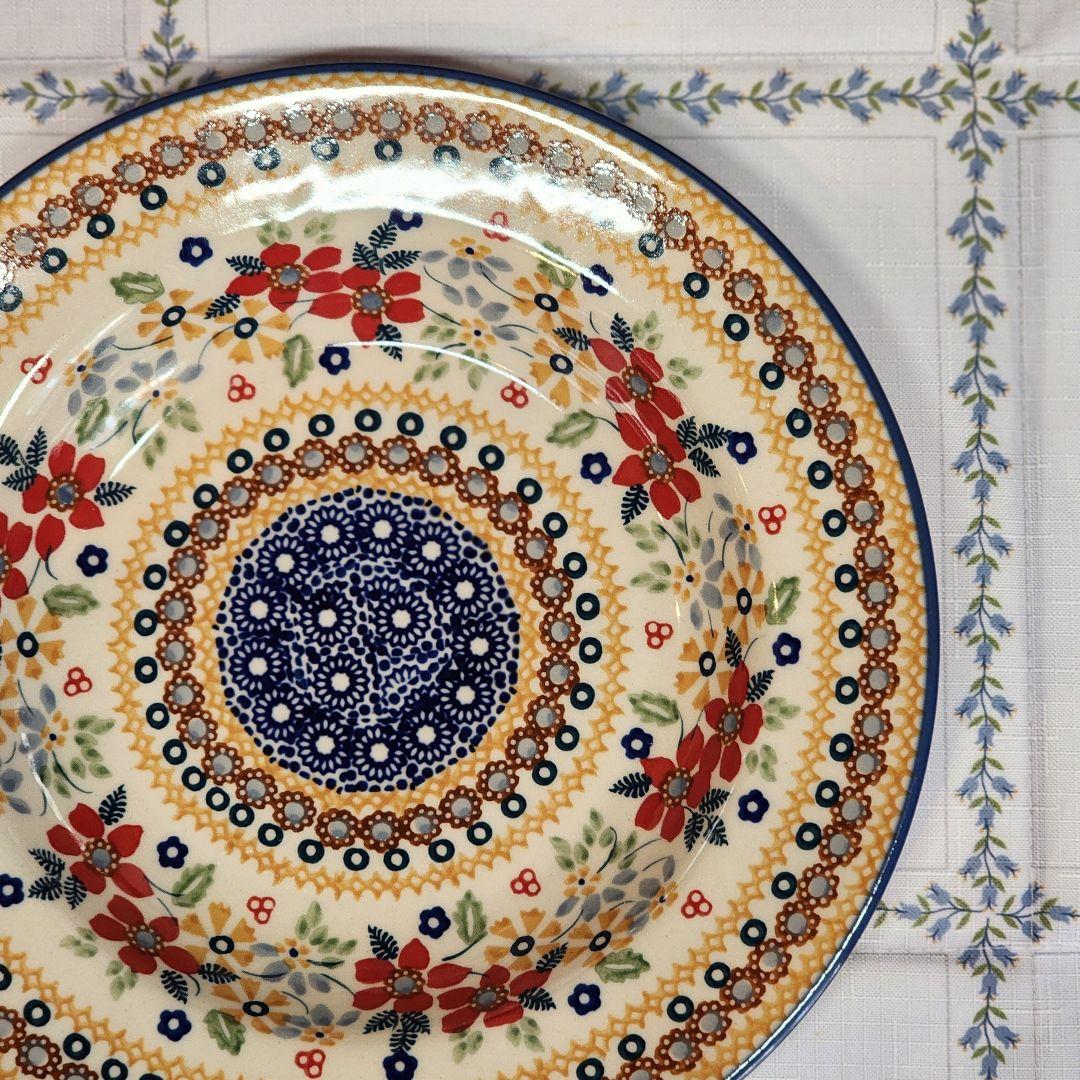 2点✦︎美品︎✦︎リム付パスタプレート/UNIKAT︎✦︎ポーリッシュ