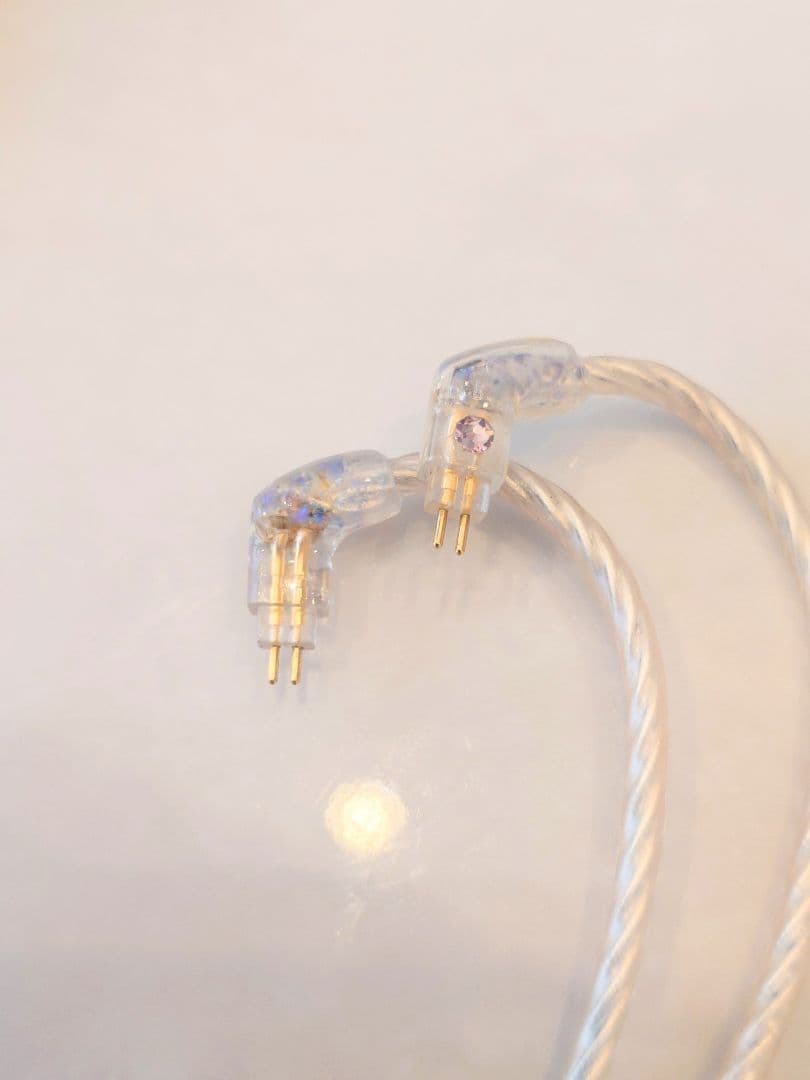 enri works イヤホン リケーブル 8芯 2pin 4.4mm バランス