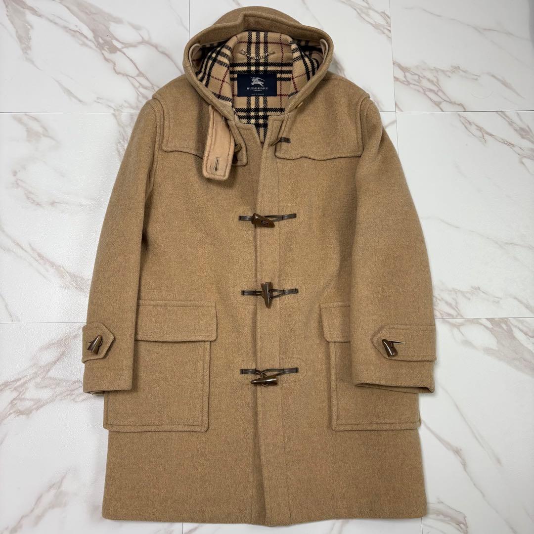 人気◆BURBERRY LONDON ダッフルコート キャメル Lサイズ