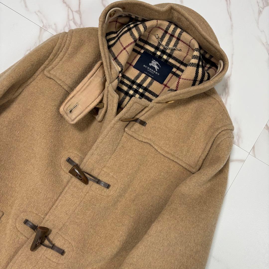 人気◆BURBERRY LONDON ダッフルコート キャメル Lサイズ