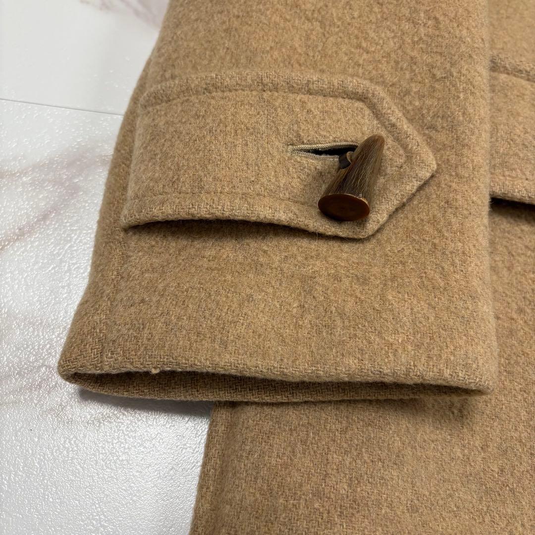 人気◆BURBERRY LONDON ダッフルコート キャメル Lサイズ