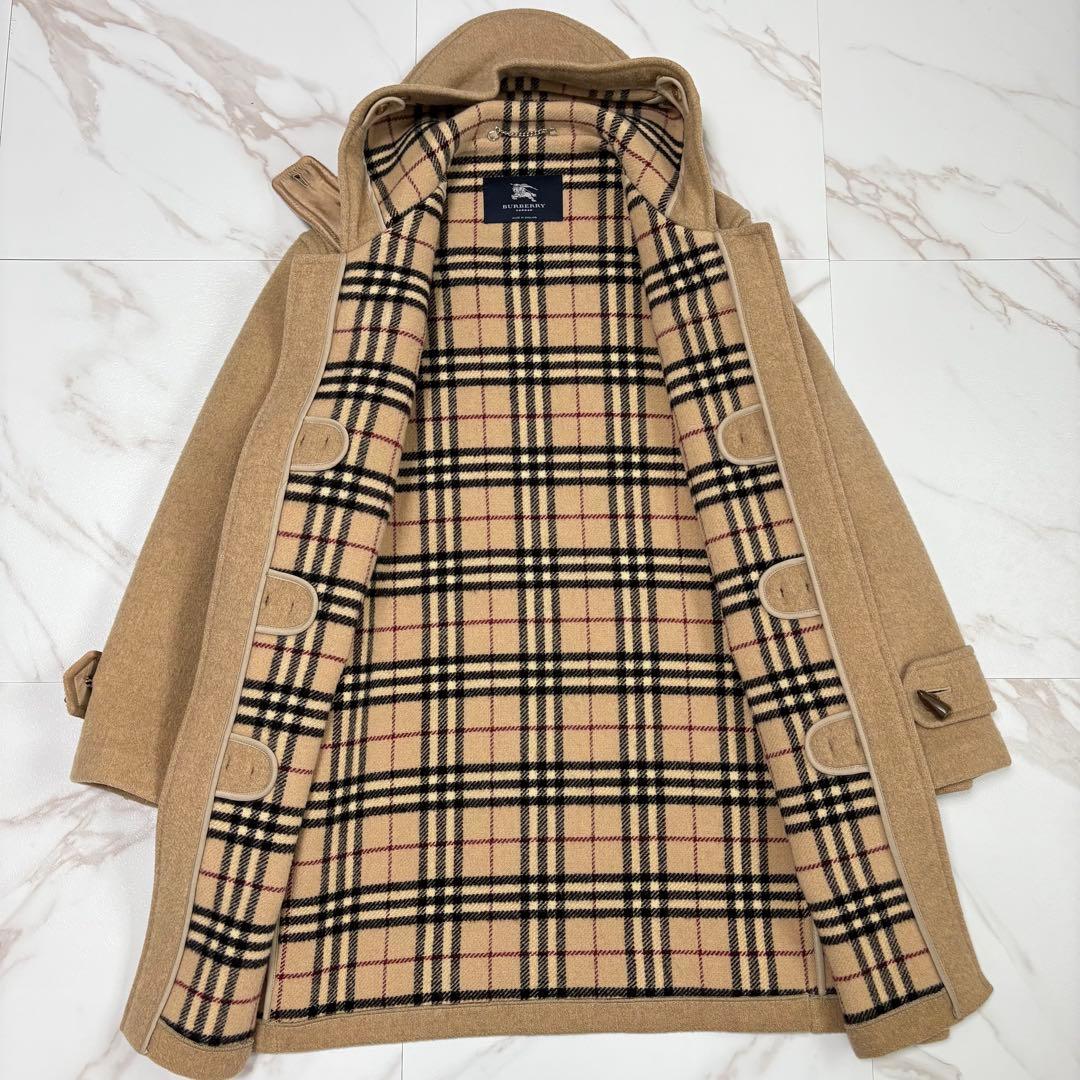 人気◆BURBERRY LONDON ダッフルコート キャメル Lサイズ