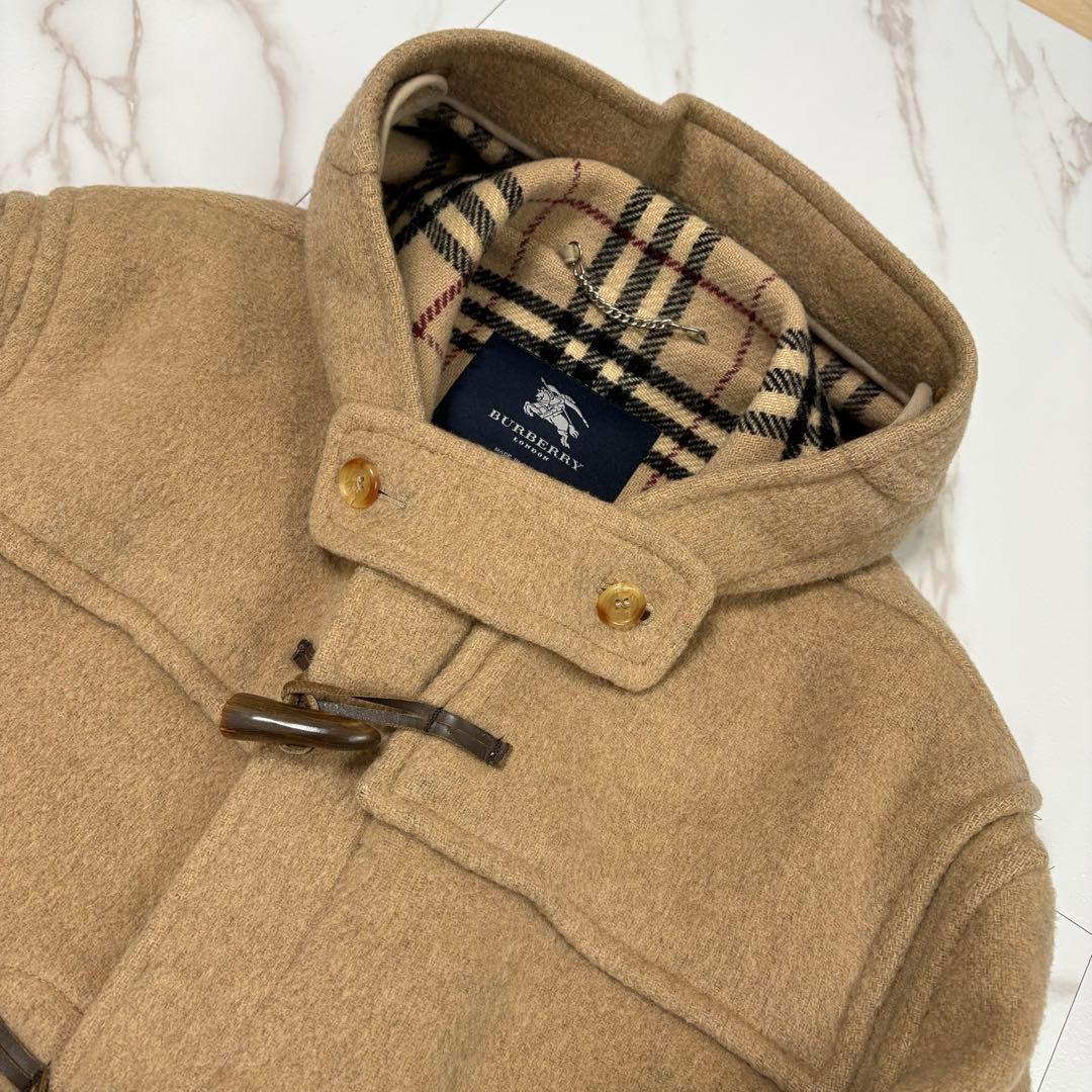 人気◆BURBERRY LONDON ダッフルコート キャメル Lサイズ