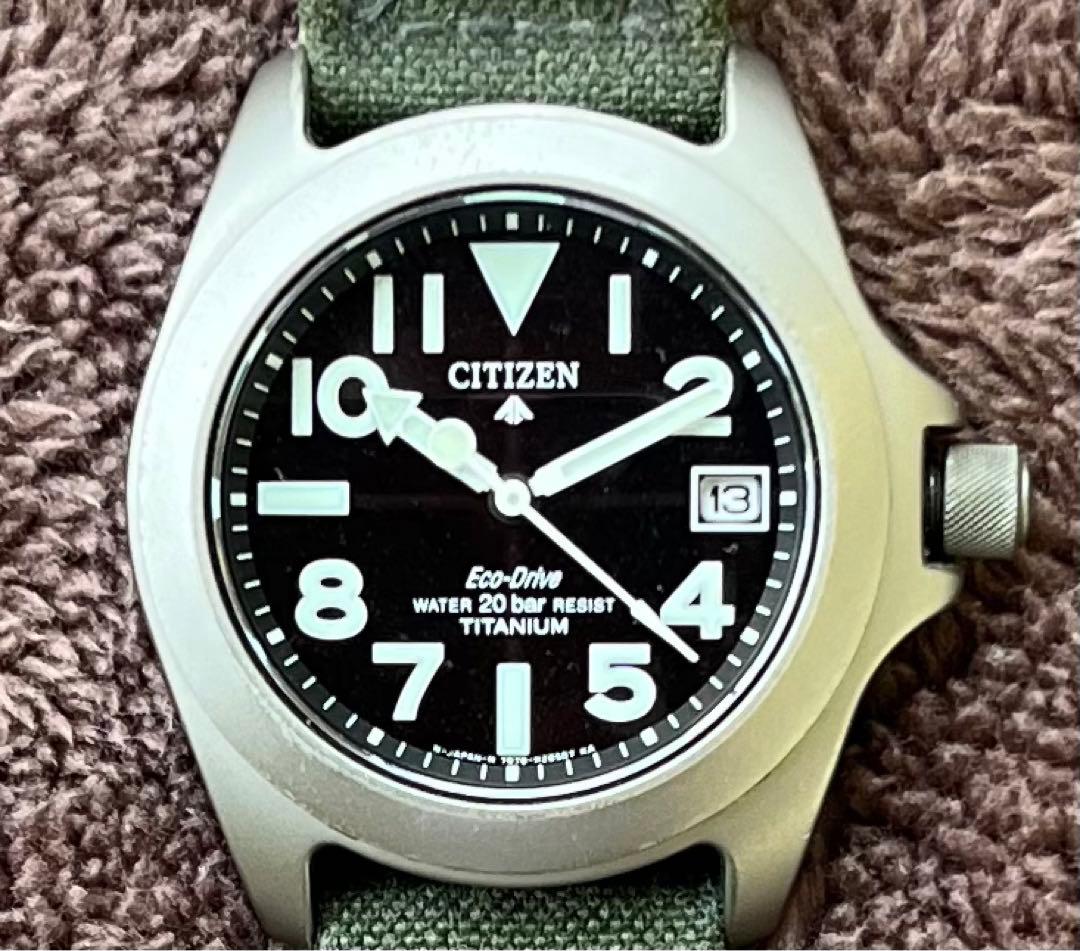 貴重品】CITIZEN エコドライブ プロマスタータフ 7878-H16714 - メルカリ