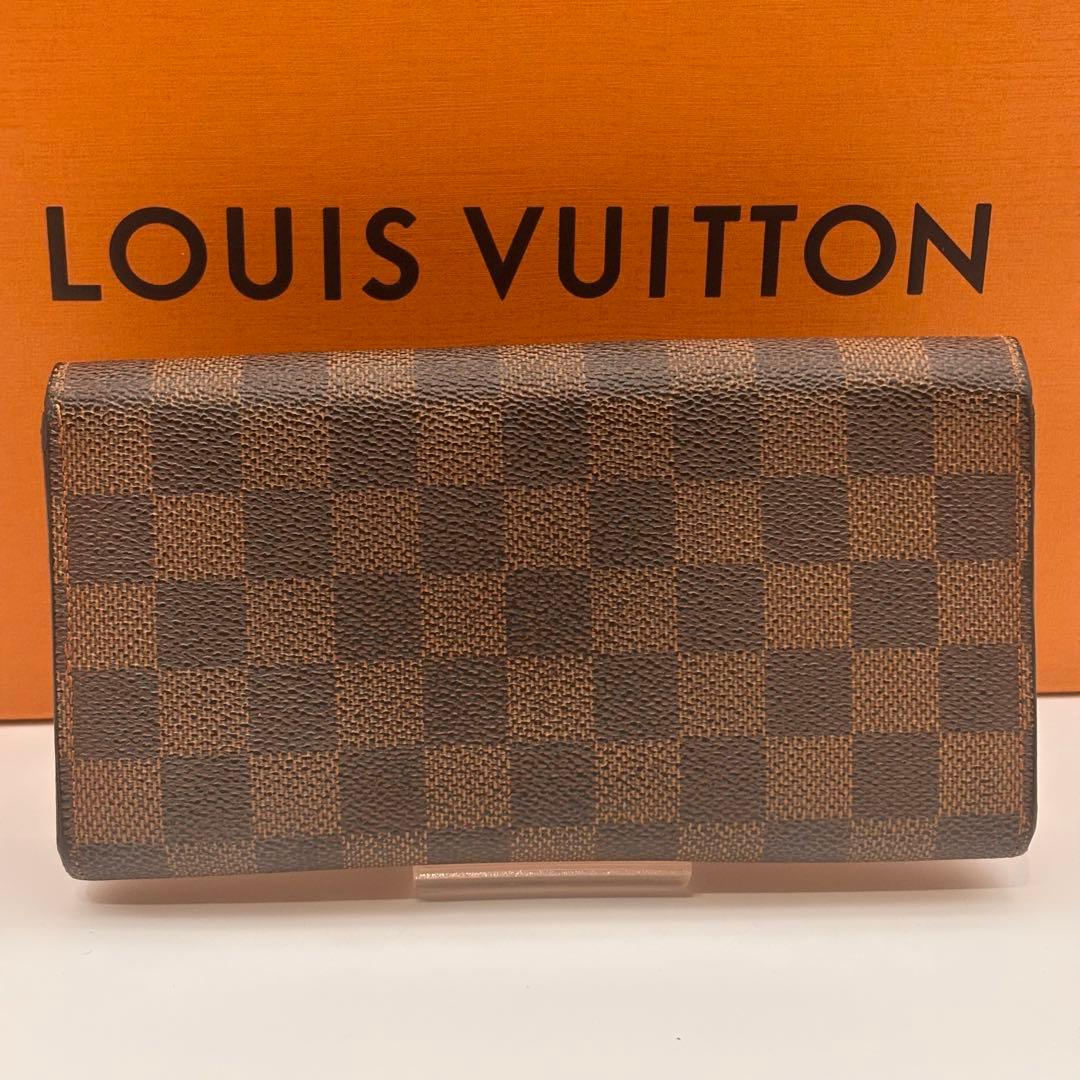 ✨鑑定済み✨ルイヴィトン ダミエ✨長財布 10枚 ポルトフォイユサラ
