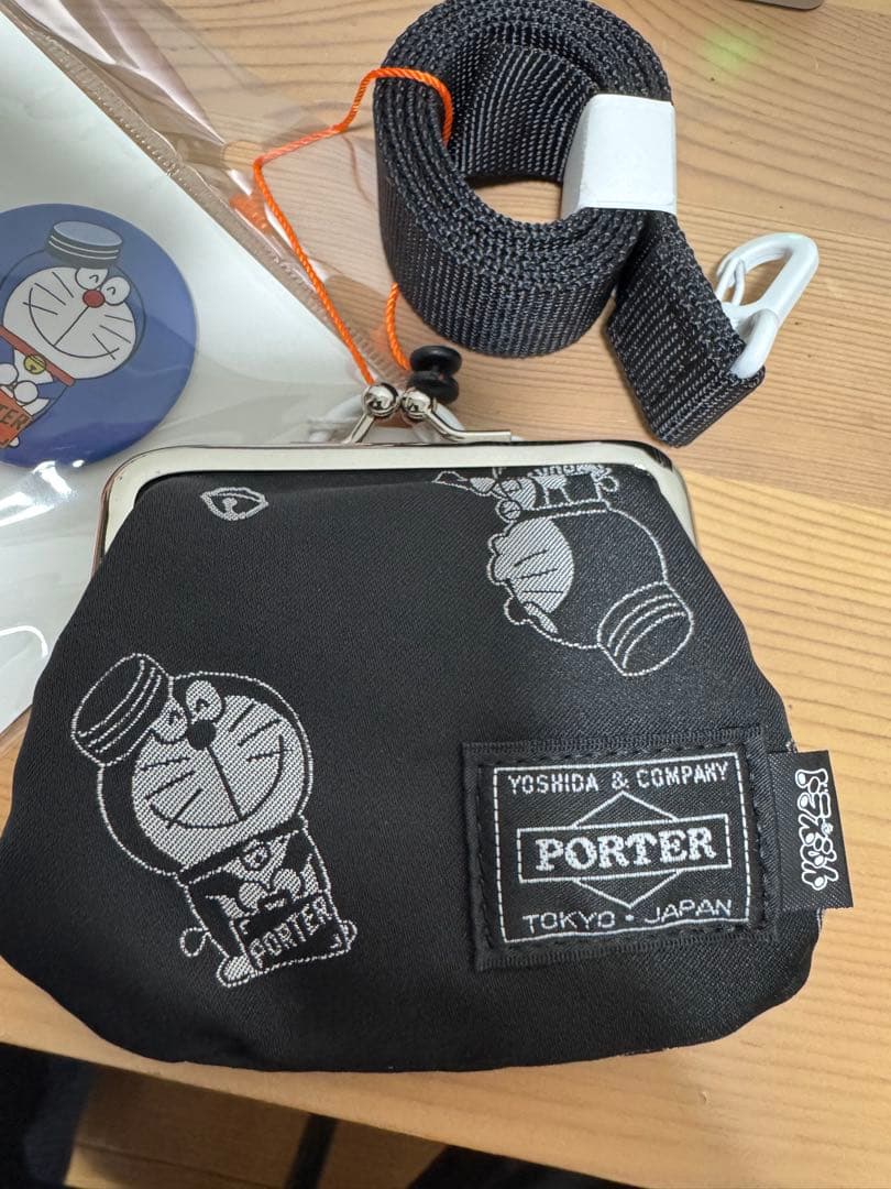 ドラえもん ポーターコラボ　ガマ口財布 porter