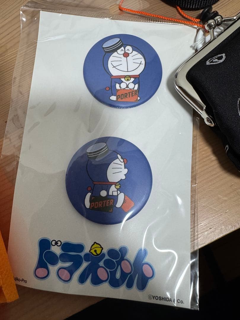 ドラえもん ポーターコラボ　ガマ口財布 porter