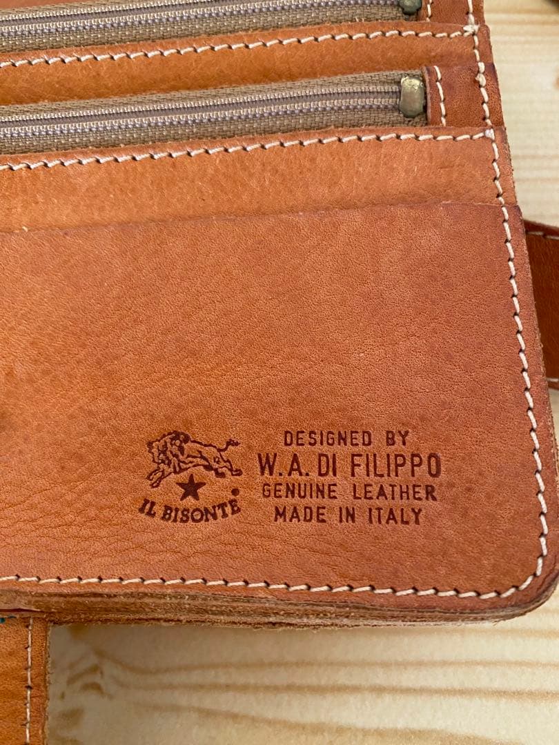 IL BISONTE IL イルビゾンテ ウエストバッグ ポーチ レザー