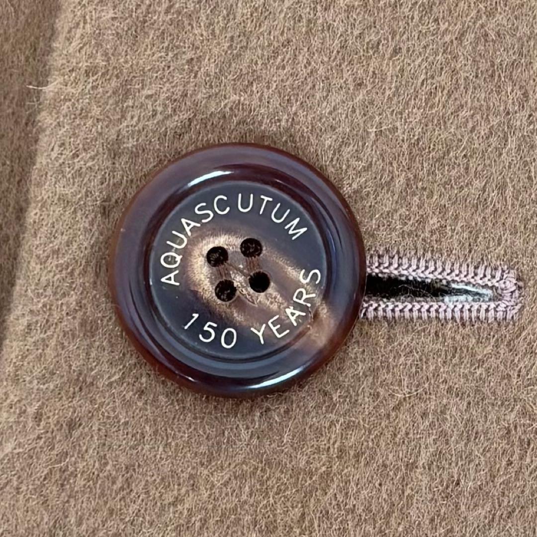 アクアスキュータム メンズカシミアコート150周年限定コレクション 38 希少