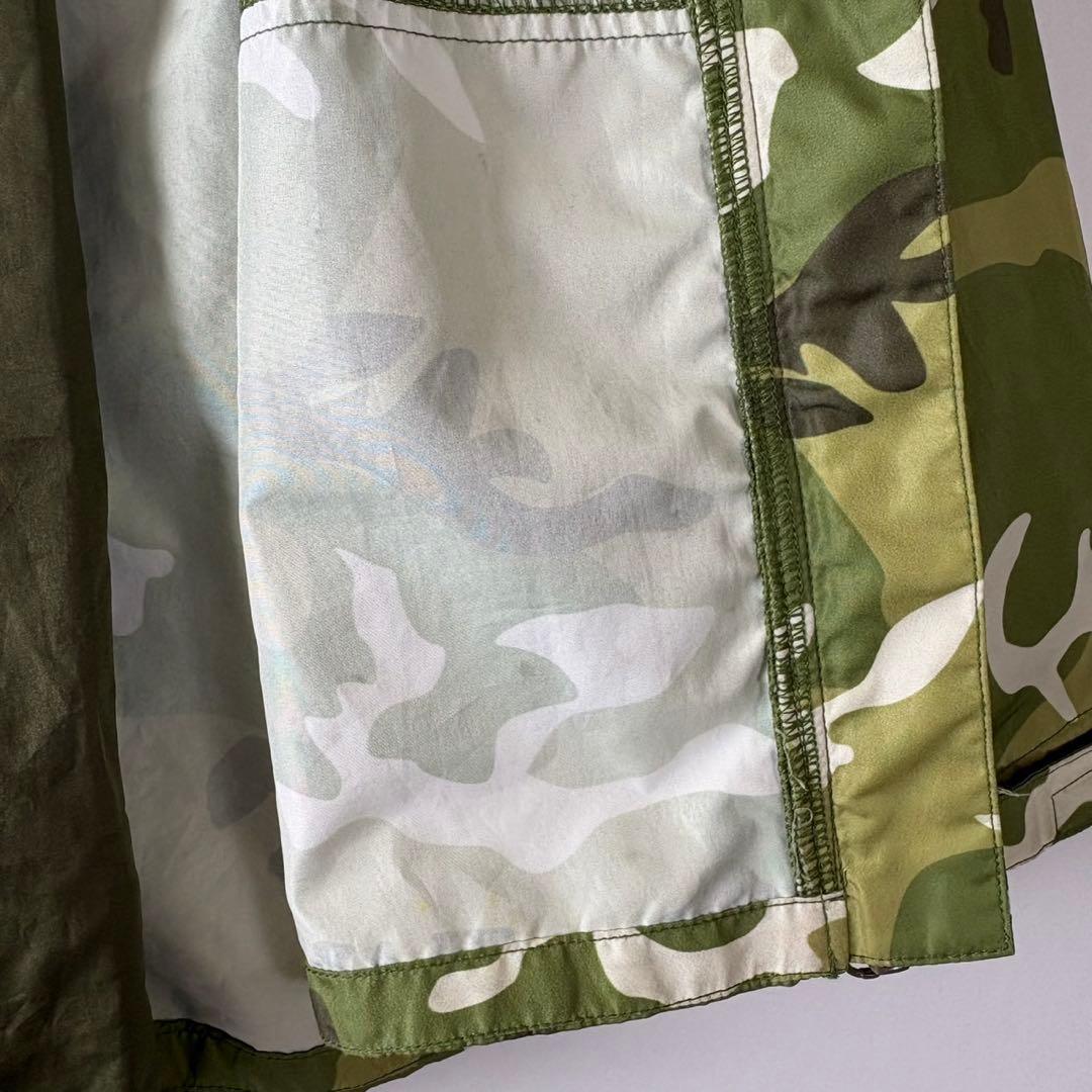 XLARGE ナイロンジャケット 迷彩 カモフラ グリーン 120 - メルカリ