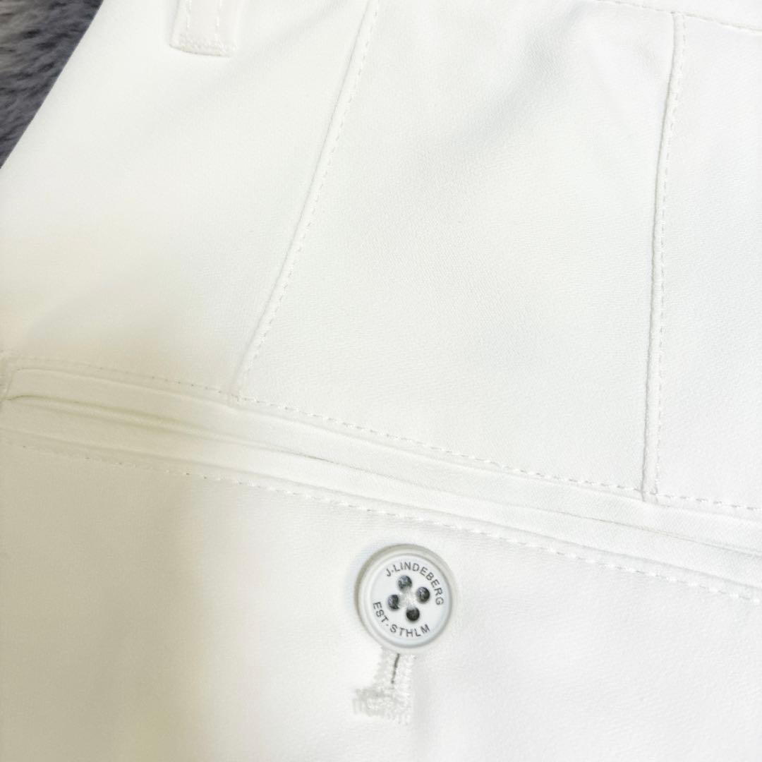J.LINDEBERGマイクロハイストレッチパンツ ホワイト サイズ31