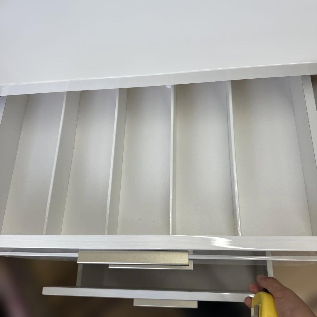 持ち帰り大歓迎 美品 ニトリ キッチンボード ソレル 100KB WH