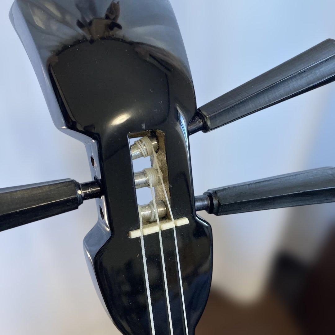 蛇皮強化張り三線本体