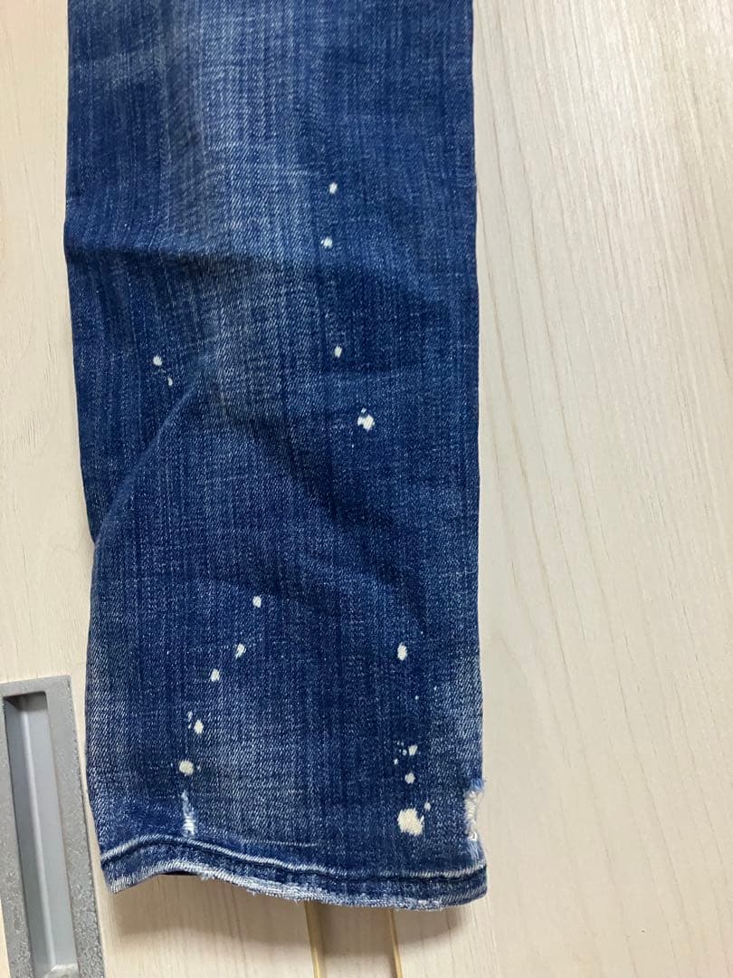 DSQUARED2 ディースクエアードSKATER スケーター ダメージペイント