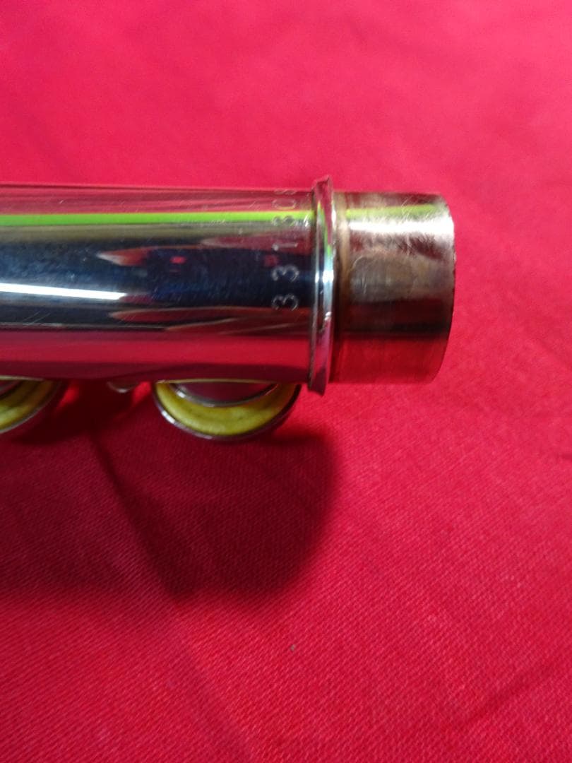 は*ろ様 YAMAHA YFL-211SII フルート ケース付き　現状品