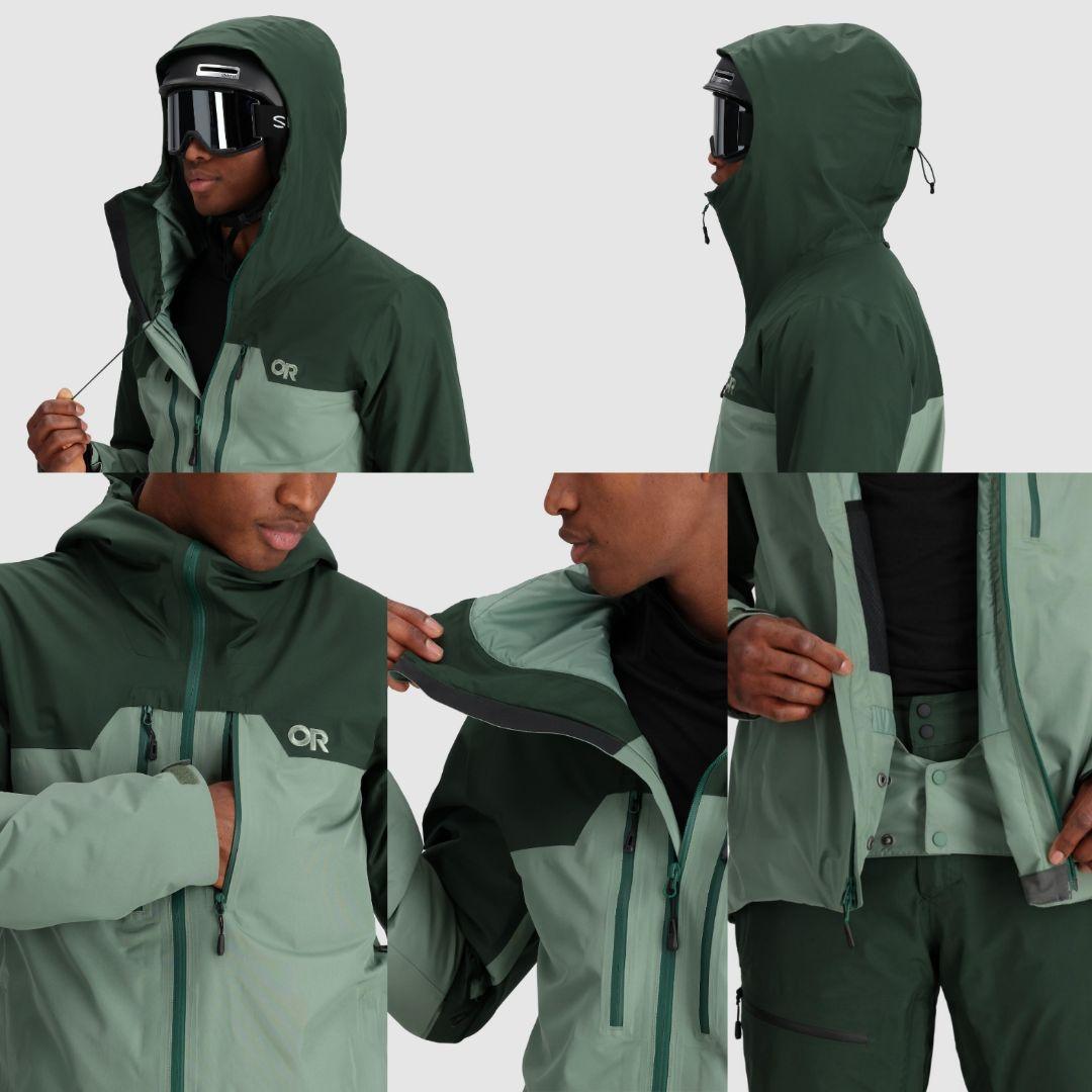 超美品 OUTDOOR RESERCH スノージャケット GORE-TEX