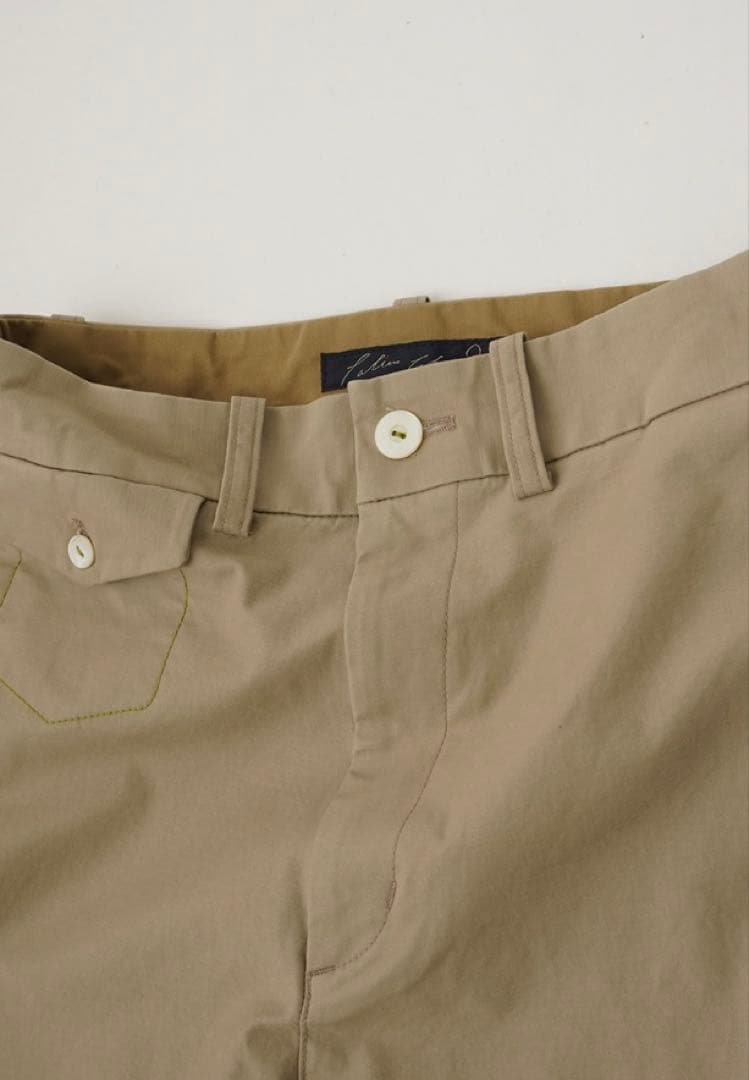 パラスパレス モールスキン ストレッチ ワイドパンツ