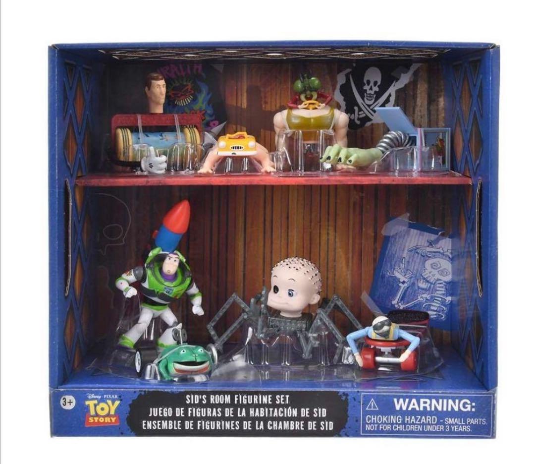 フィギュアセット ディズニーストア トイストーリー 30周年 シドの部屋